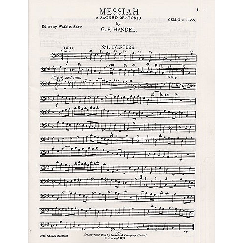 Messiah - A Sacred Oratorio