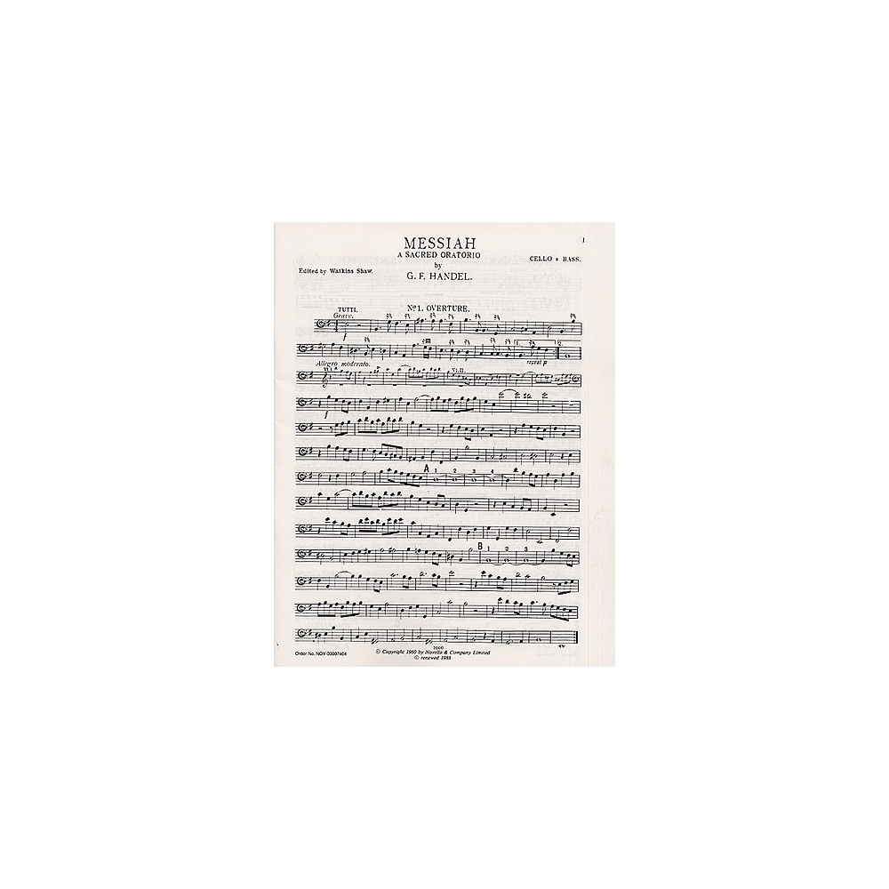 Händel, Georg Friedrich - Messiah - A Sacred Oratorio
