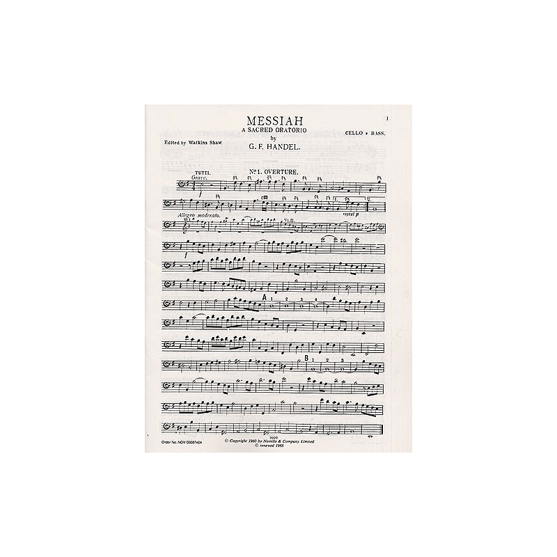 Händel, Georg Friedrich - Messiah - A Sacred Oratorio