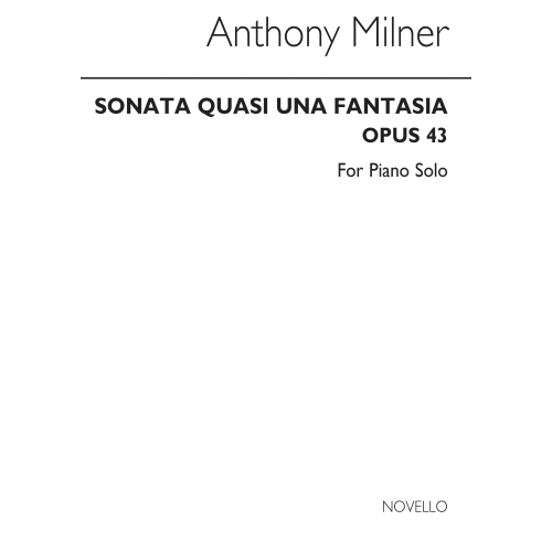 Sonata Quasi Una Fantasia Op.43 For Piano