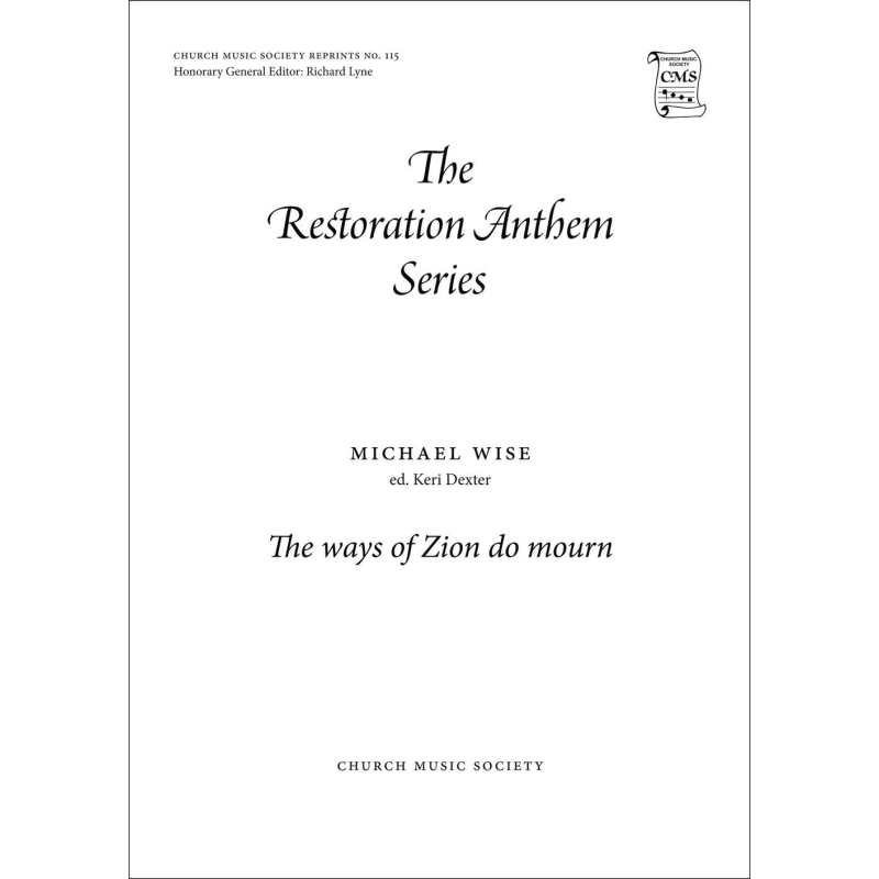 Wise, Michael - The ways of Zion do mourn