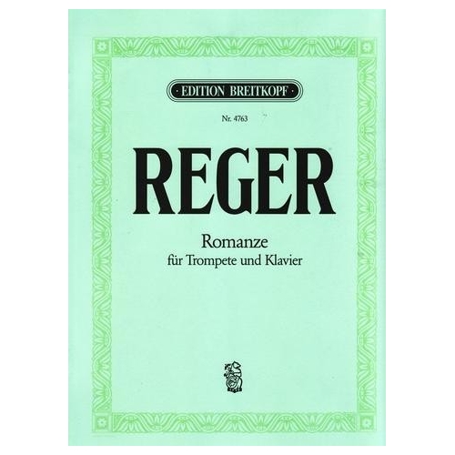 Reger, Max - Romance for Trumpet & pf