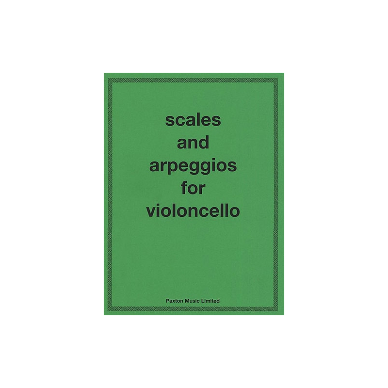 Benoy, A.W. - Scales and Arpeggios For Cello