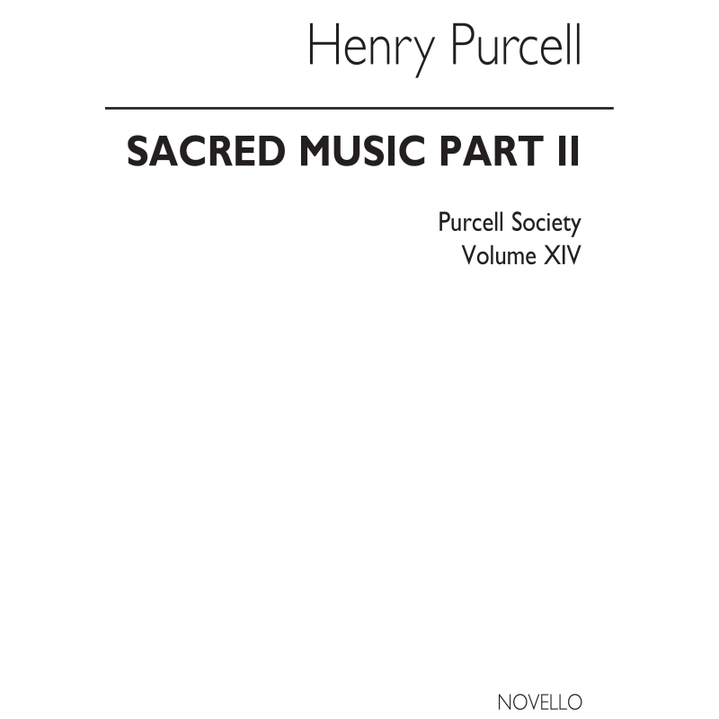 Purcell Society Volume 14