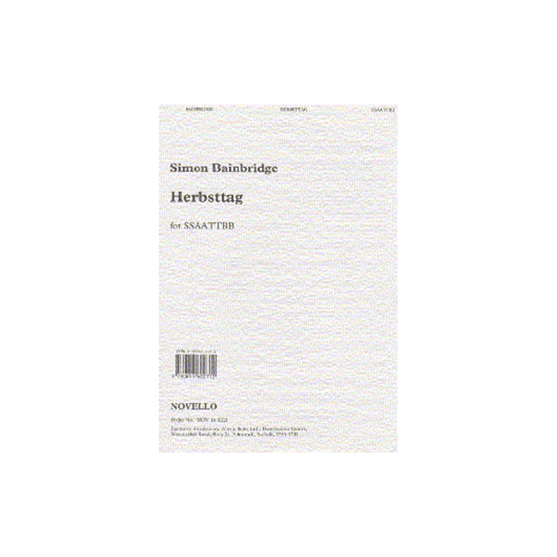 Bainbridge, Simon - Herbsttag