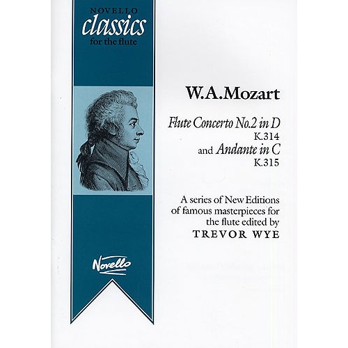 Flute Concerto No.2 in D K314 + Andante in C K315