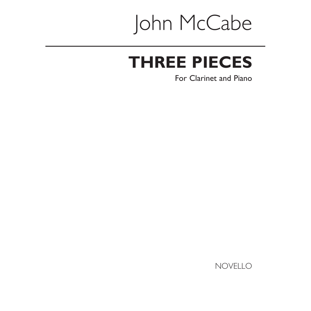 McCabe, John - Three Pieces
