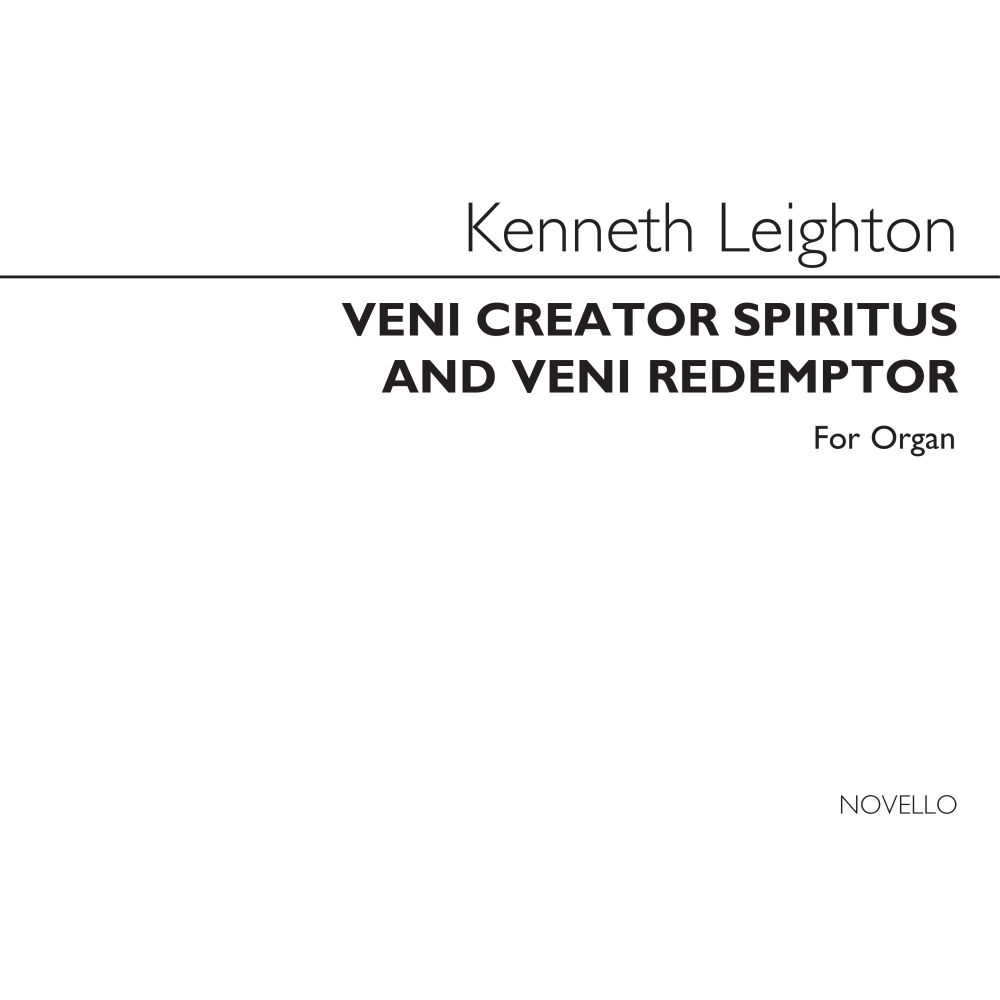 Veni Creator Spiritus And Veni Redemptor