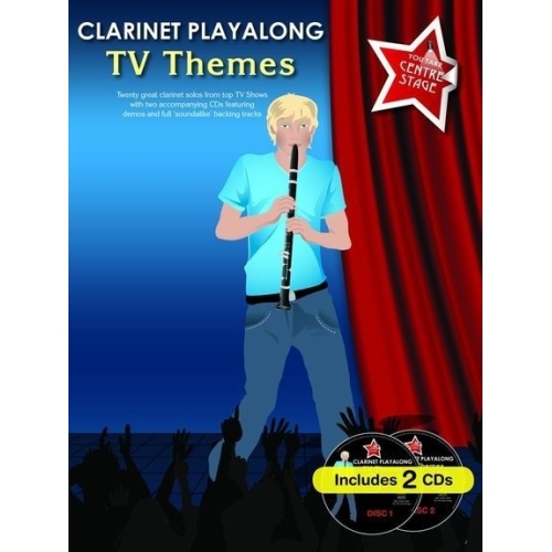 You Take Centre Stage: Clarinet Playalong TV Themes