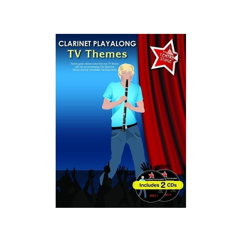 You Take Centre Stage: Clarinet Playalong TV Themes