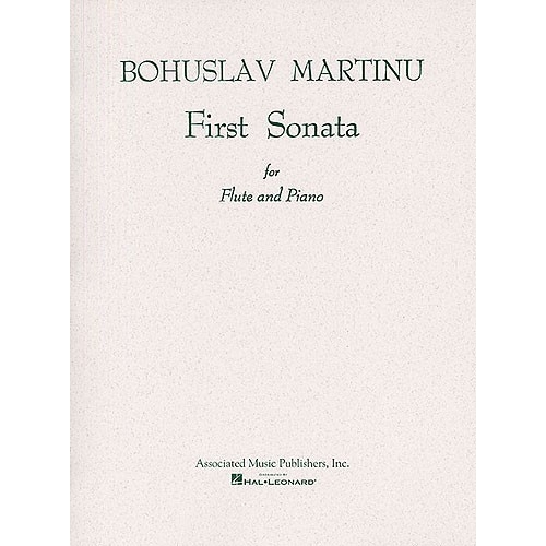 Martinu, Bohuslav - First Sonata For Flute and Piano