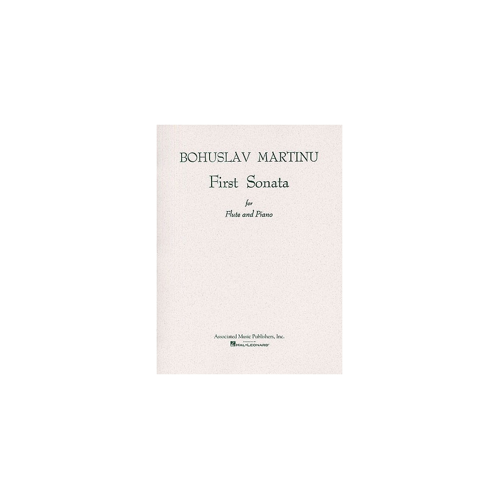 Martinu, Bohuslav - First Sonata For Flute and Piano