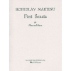 Martinu, Bohuslav - First Sonata For Flute and Piano