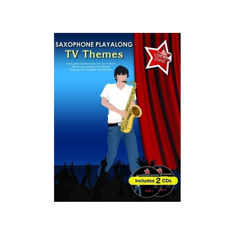 You Take Centre Stage: Saxophone Playalong TV Themes