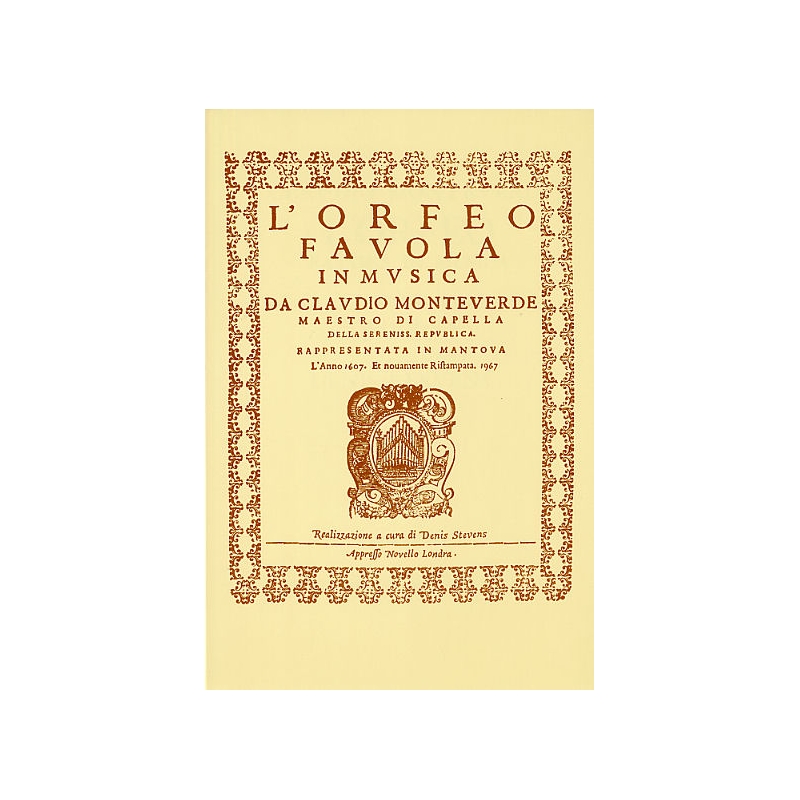 L'Orfeo - Favola In Musica SV.318