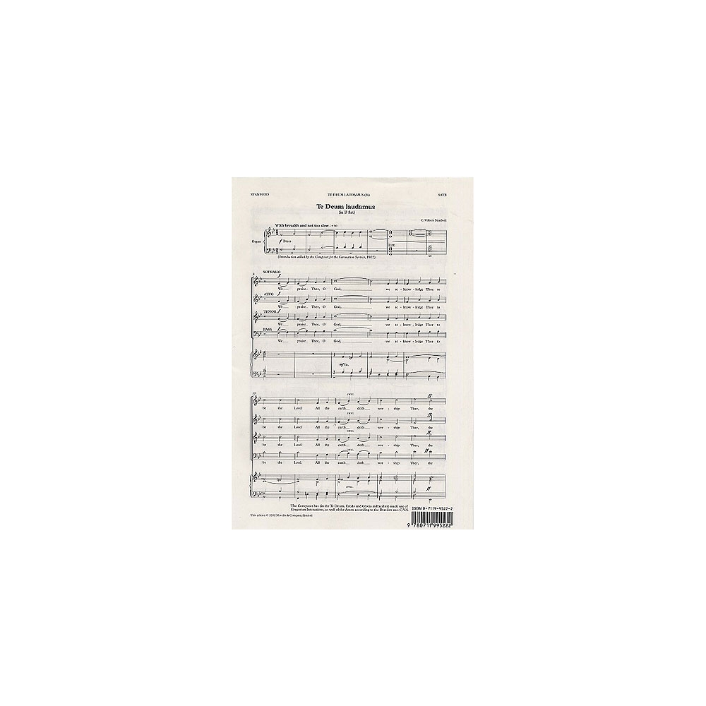 Stanford, Charles Villiers - Te Deum Laudamus