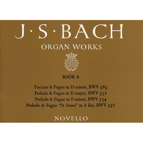 Bach, J.S - Organ Works Book 6