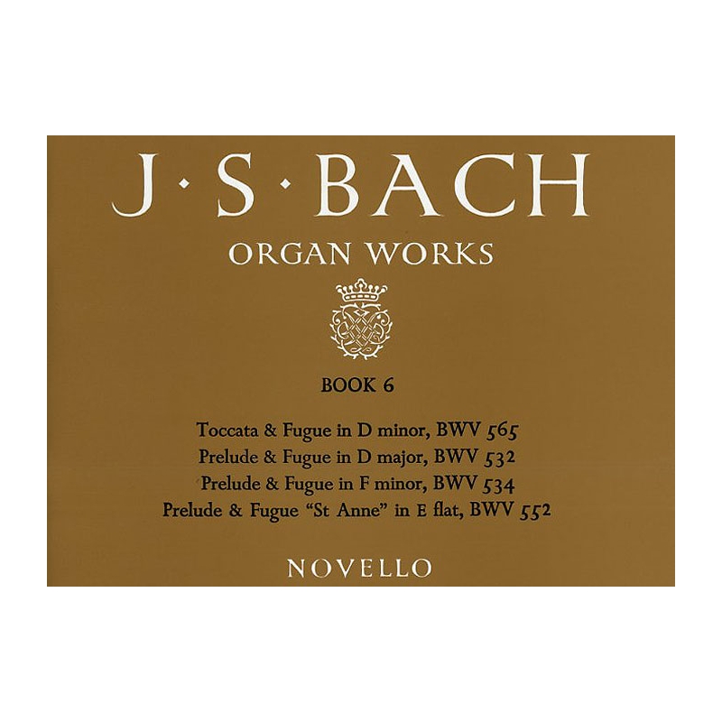 Bach, J.S - Organ Works Book 6