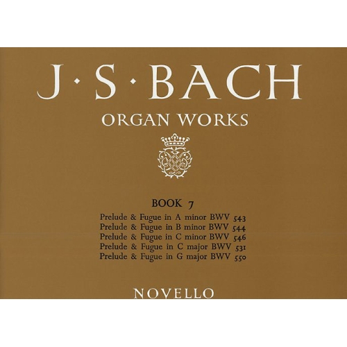 Bach, J.S - Organ Works Book 7