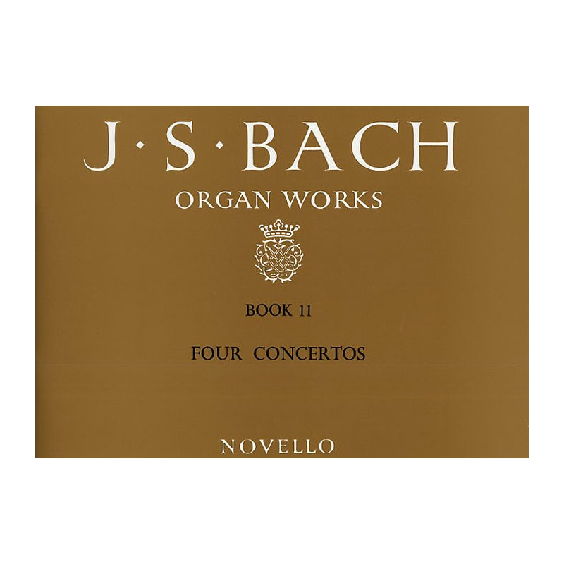 Bach, J.S - Organ Works Book 11: Four Concertos