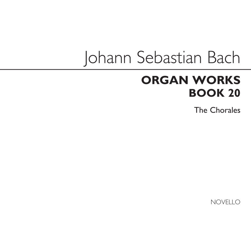 Bach, J.S - Organ Works Book 20