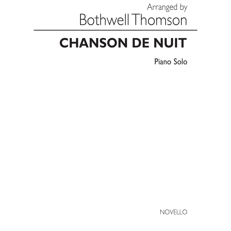 Elgar, Edward - Chanson De Nuit