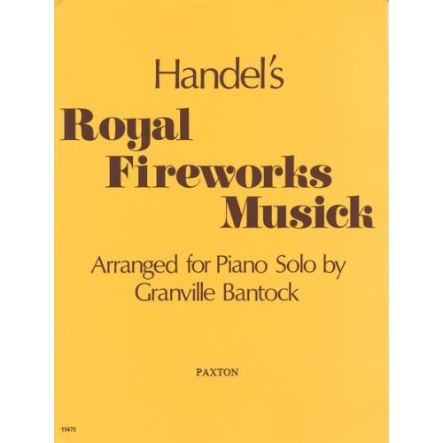 Royal Fireworks Music