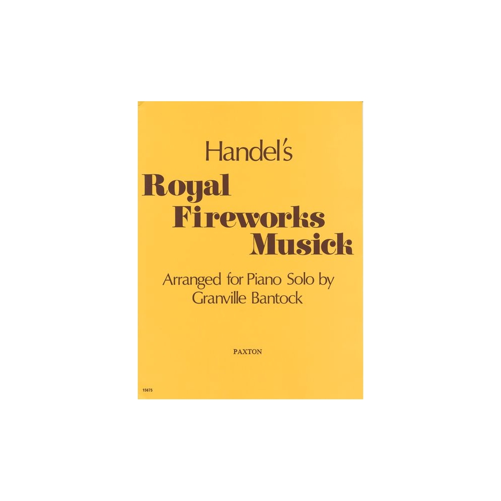 Händel, Georg Friedrich - Royal Fireworks Music