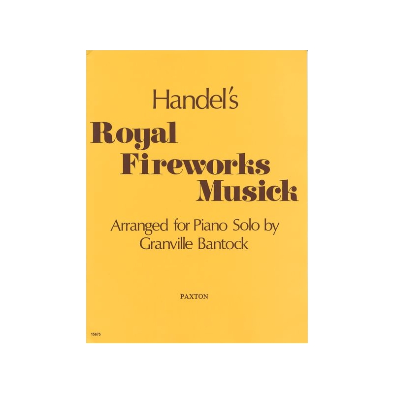 Händel, Georg Friedrich - Royal Fireworks Music