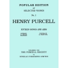 Purcell, Henry - 15 Songs And Airs Set 1 (Soprano Or Tenor)