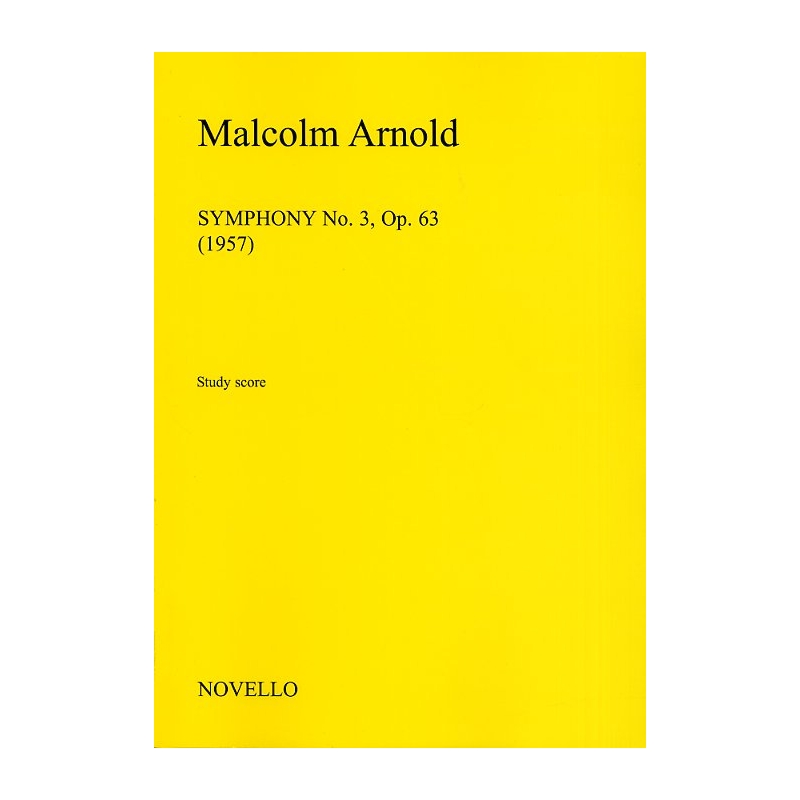 Arnold, Malcolm - Symphony No.3 Op.63 - 2006 Edition