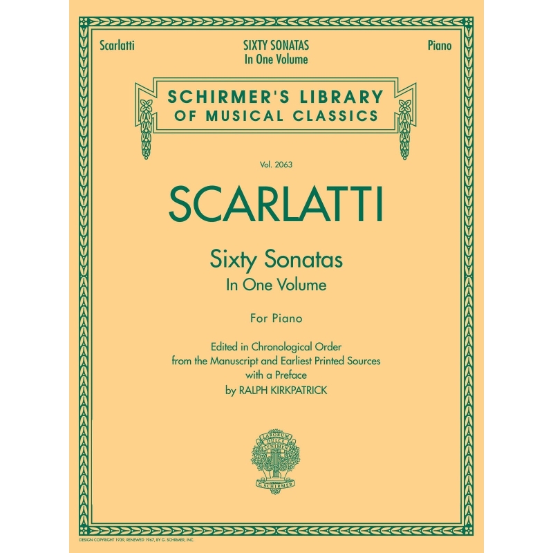 Scarlatti, Domenico - 60 Sonatas, Books 1 and 2