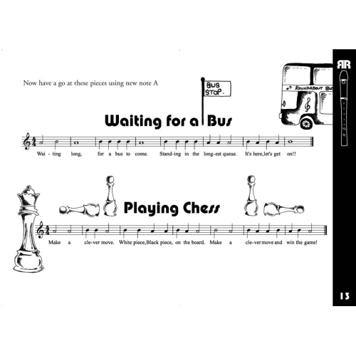 Recorder Roundabout - Lines, Emma - Descant Recorder Tutor