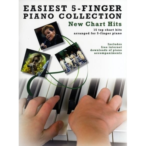 Easiest 5-Finger Piano Collection: New Chart Hits