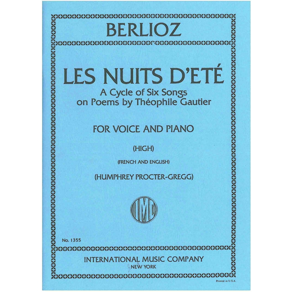 Berlioz, Hector - Les Nuits d'Eté Op.7 