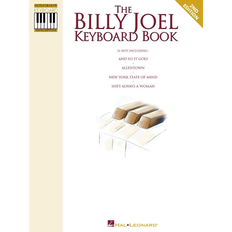 Billy Joel: The Billy Joel Keyboard Book