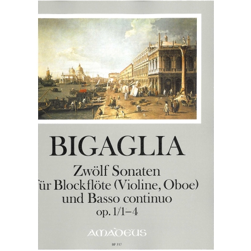 Bigaglia, Diogenio - 12 Sonatas Book 1 (1 to 4)