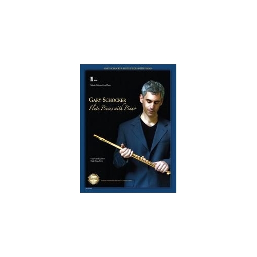 Gary Schocker: Flute Pieces With Piano - Music Minus One