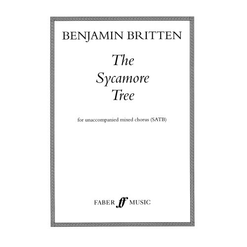Britten, Benjamin - The Sycamore Tree - SATB