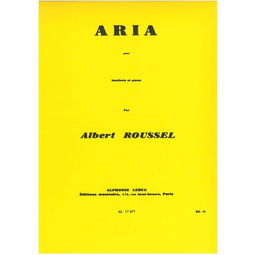 Roussel, Albert - Aria for...