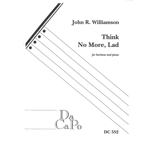Williamson, John R - Think No More Lad