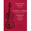 Benda, Frantisek - Sonata in A