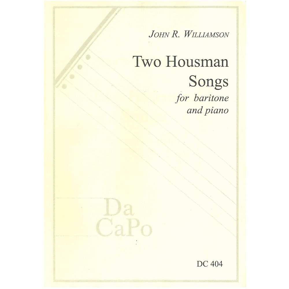Williamson, John R - Two Housman Songs