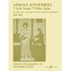 Schoenberg, Arnold - Seven Early Songs