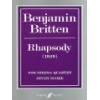 Britten, Benjamin - Rhapsody For String Quartet