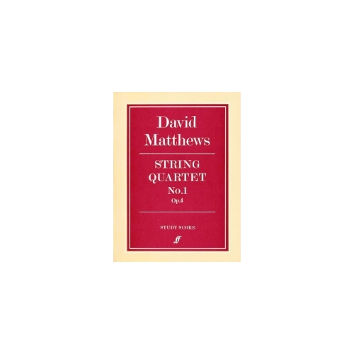 Matthews, David - String Quartet No.1