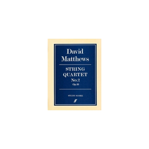 Matthews, David - String Quartet No.2