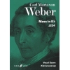 Weber, Carl Maria von - Mass In E Flat - Vocal Score