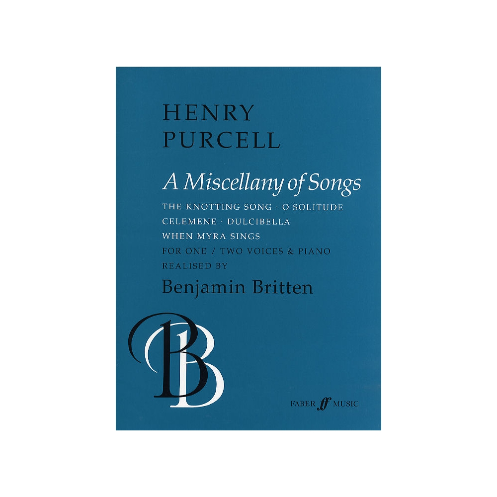 Purcell/Britten - Miscellany Of Songs