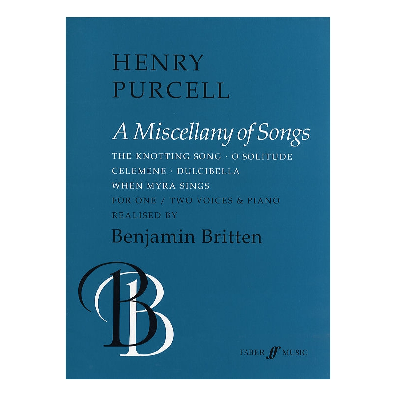 Purcell/Britten - Miscellany Of Songs